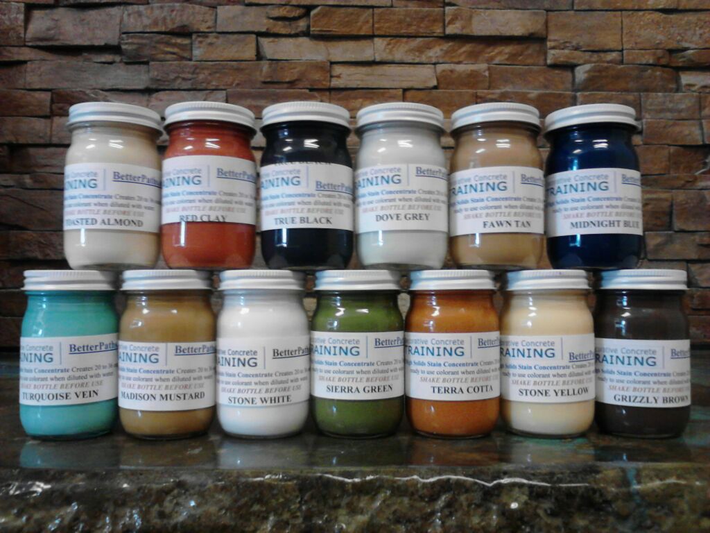 Concrete Stain & Coloring