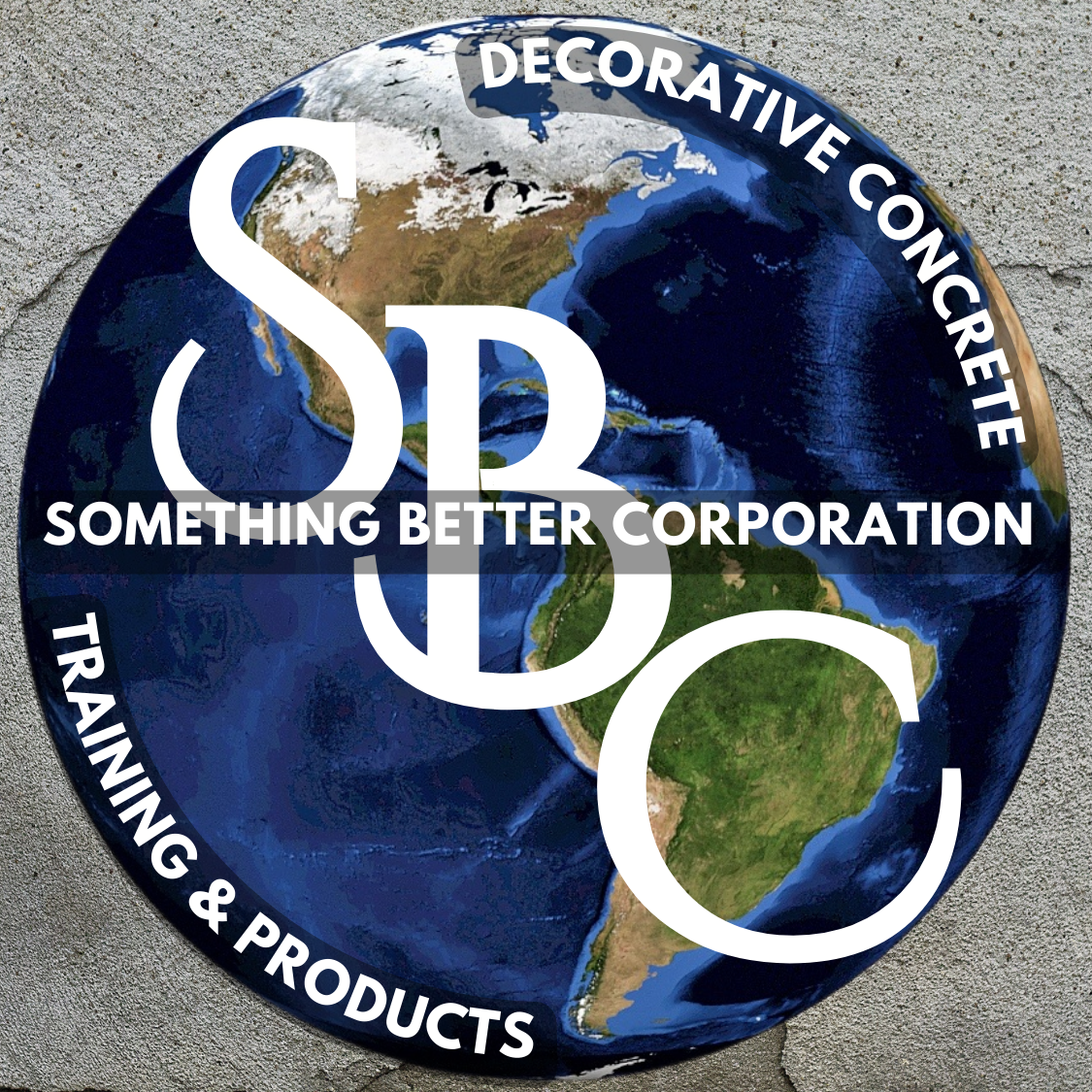 SBC Decorative Concrete Training and Products ™ logo