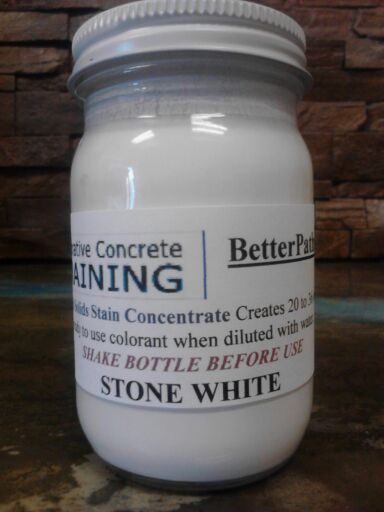 Concrete Acrylic Colorant-White-32oz