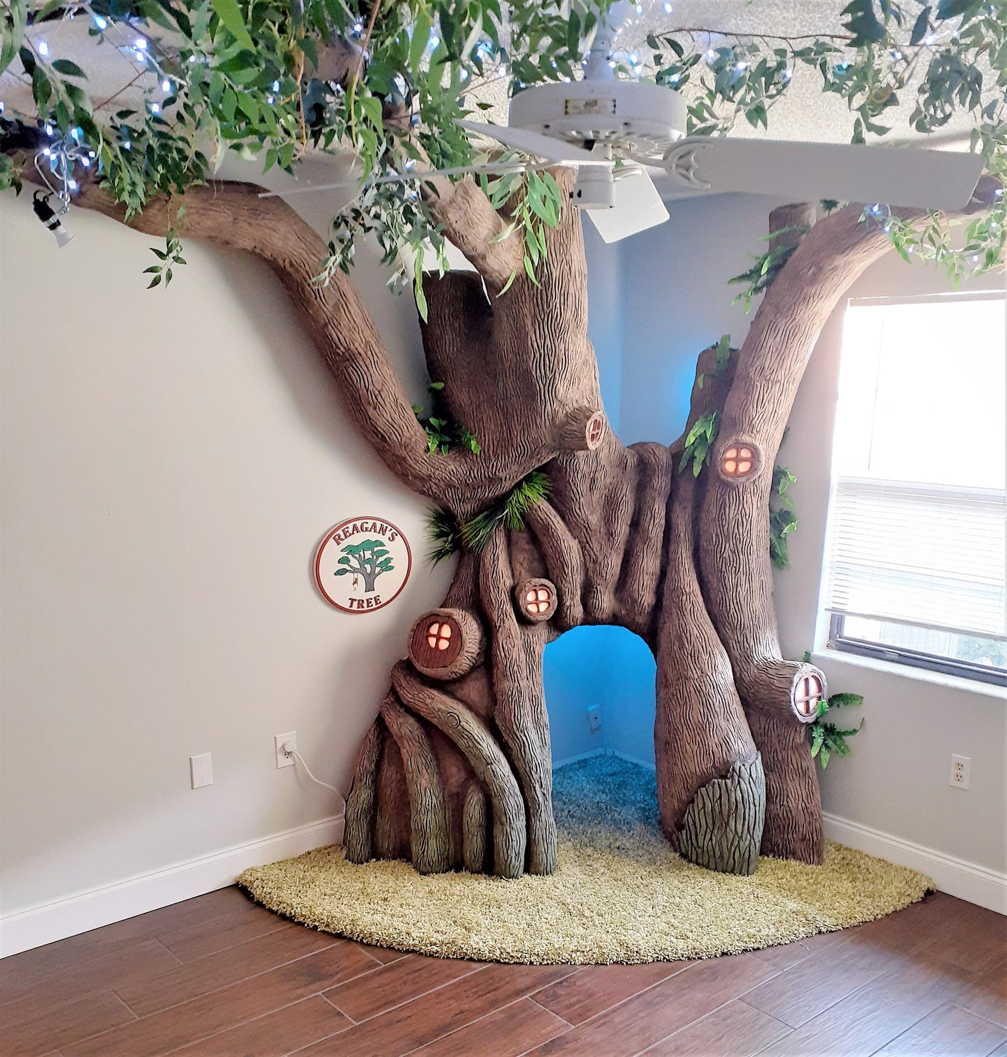 "The Original" Tree Bark Concrete Texture Roller Set, 3 Concrete Texture Rollers + 10 Tree Knot Stamps