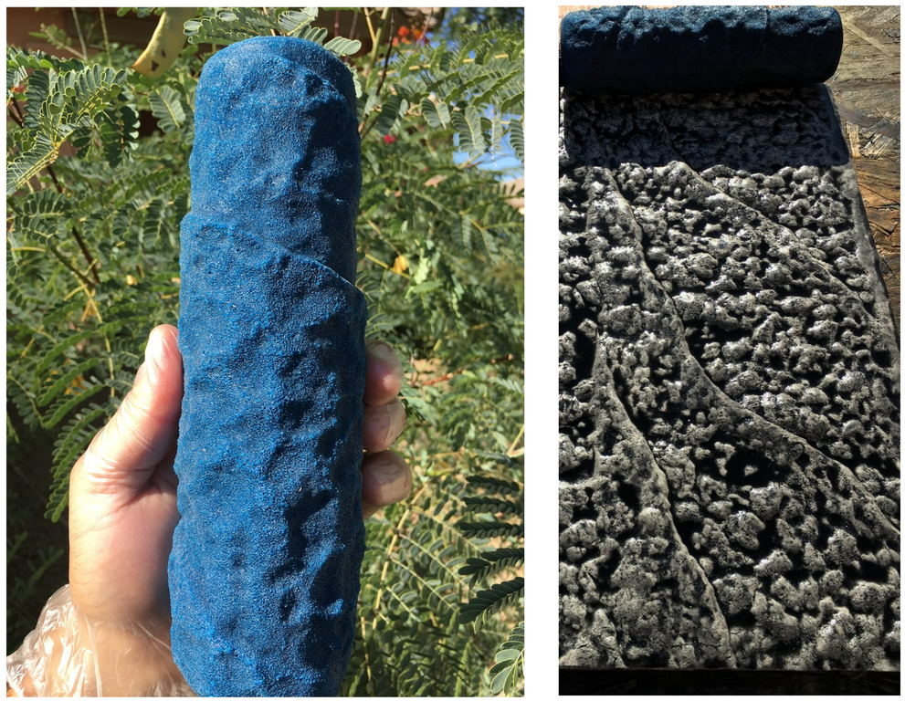 Concrete Texture Rollers - Large Weathered Slate Granite Texture Roller - Lively, Clean, Classy & Extremely Pristine Textures