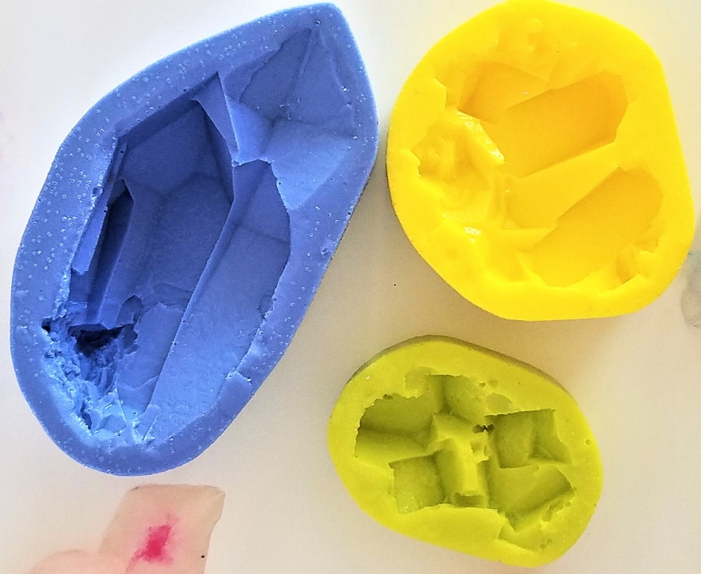 Epoxy Resin Crystal Mold Set - 3 Beautiful Crystal Casting Epoxy Molds