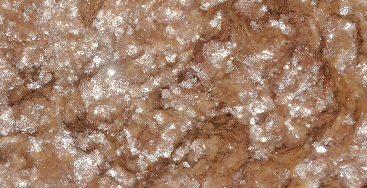 Mica Flakes-NATURAL GRANITE, 1/4" To 3/8" Flakes - 4oz Jars