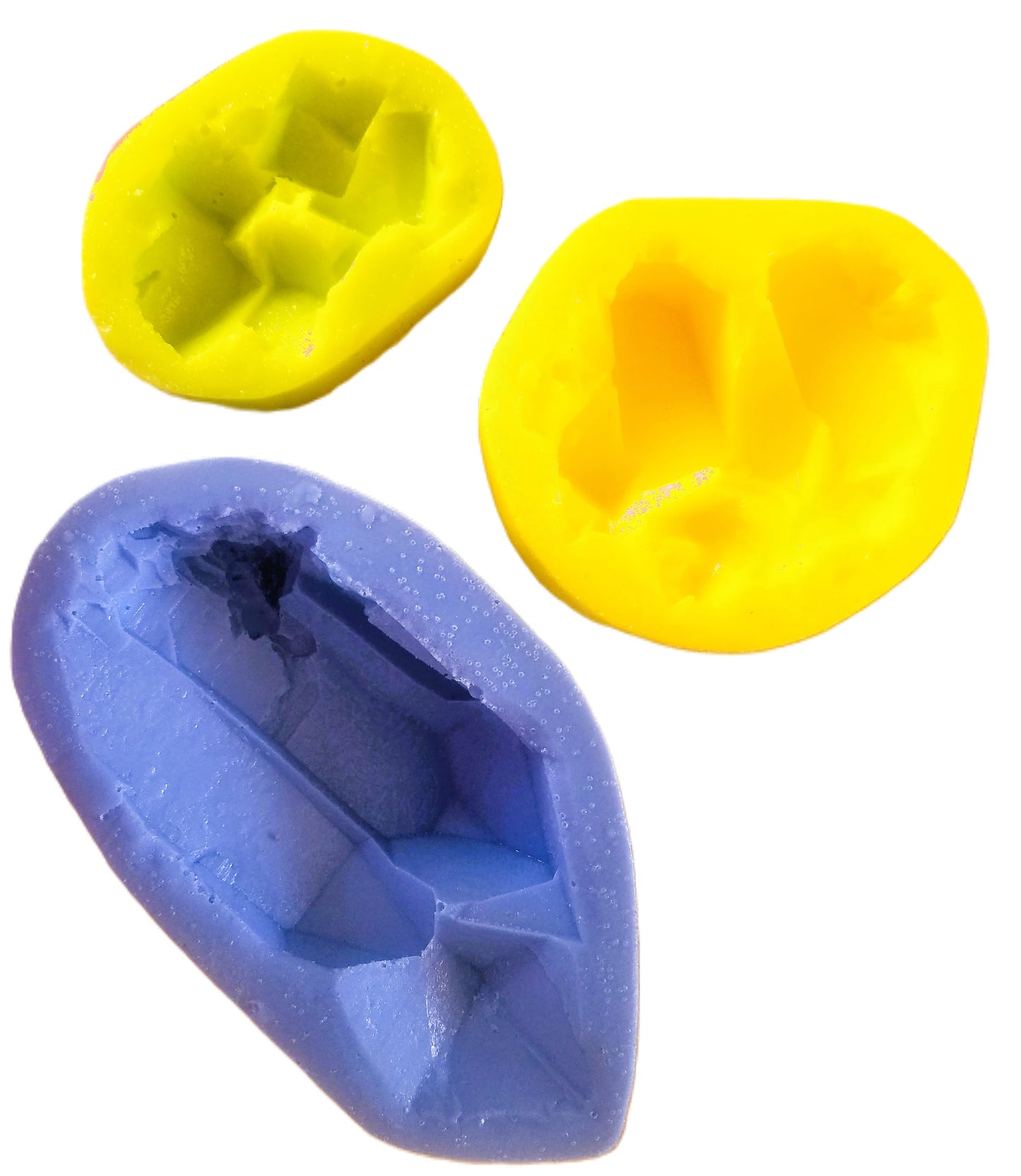 Epoxy Resin Crystal Mold Set - 3 Beautiful Crystal Casting Epoxy Molds