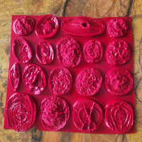 SBC Premium Barnwood Knot Stamps – 18 Piece Set