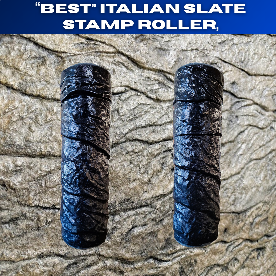 Best Italian Slate Stamp Roller, Concrete Stamping Texture Roller