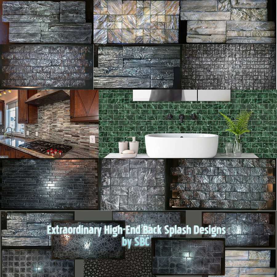 SBC concrete panel mold design set overview
