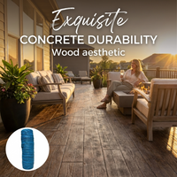 Concrete Texture Rollers - The Exquisite Barnwood Concrete Texture Roller - Creates The Most Pristine Wood Textures!