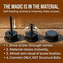 Faux Bolts – Realistic Heavy-Duty Barnwood Bolts, 1" Diameter - Decorative Only, NON-Structural