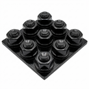 Faux Bolts – Realistic Heavy-Duty Barnwood Bolts, 1" Diameter - Decorative Only, NON-Structural