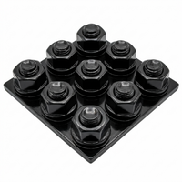 Faux Bolts – Realistic Heavy-Duty Barnwood Bolts, 1" Diameter - Decorative Only, NON-Structural