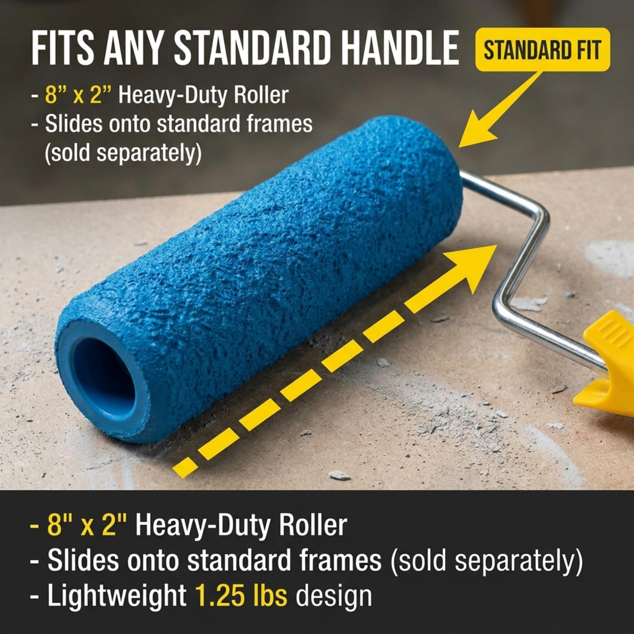 Concrete Texture Rollers - Classy Granite Design Texture Roller