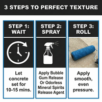 Concrete Texture Rollers - Classy Granite Design Texture Roller