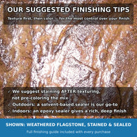 Concrete Texture Rollers–The "Original" Weathered Flagstone Texture Roller