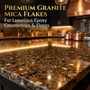 Mica Flakes-Large Natural Granite, 1, 1/2" TO 3" - 1lb Bag or 25lb Bag