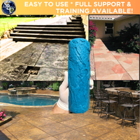 Concrete Texture Rollers–The "Original" Weathered Flagstone Texture Roller