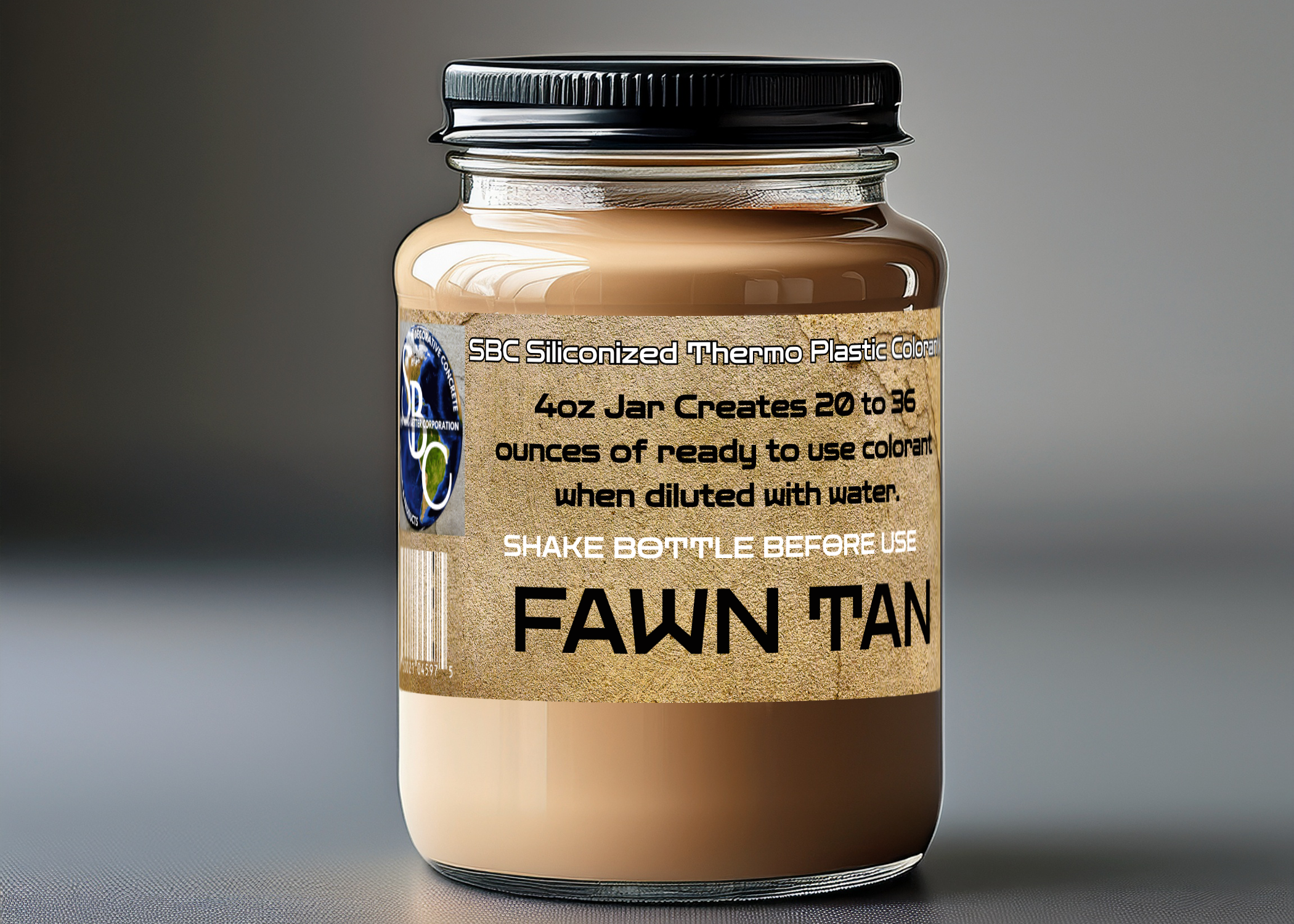 Concrete Acrylic Colorants-4oz Jars - Concrete Stains
