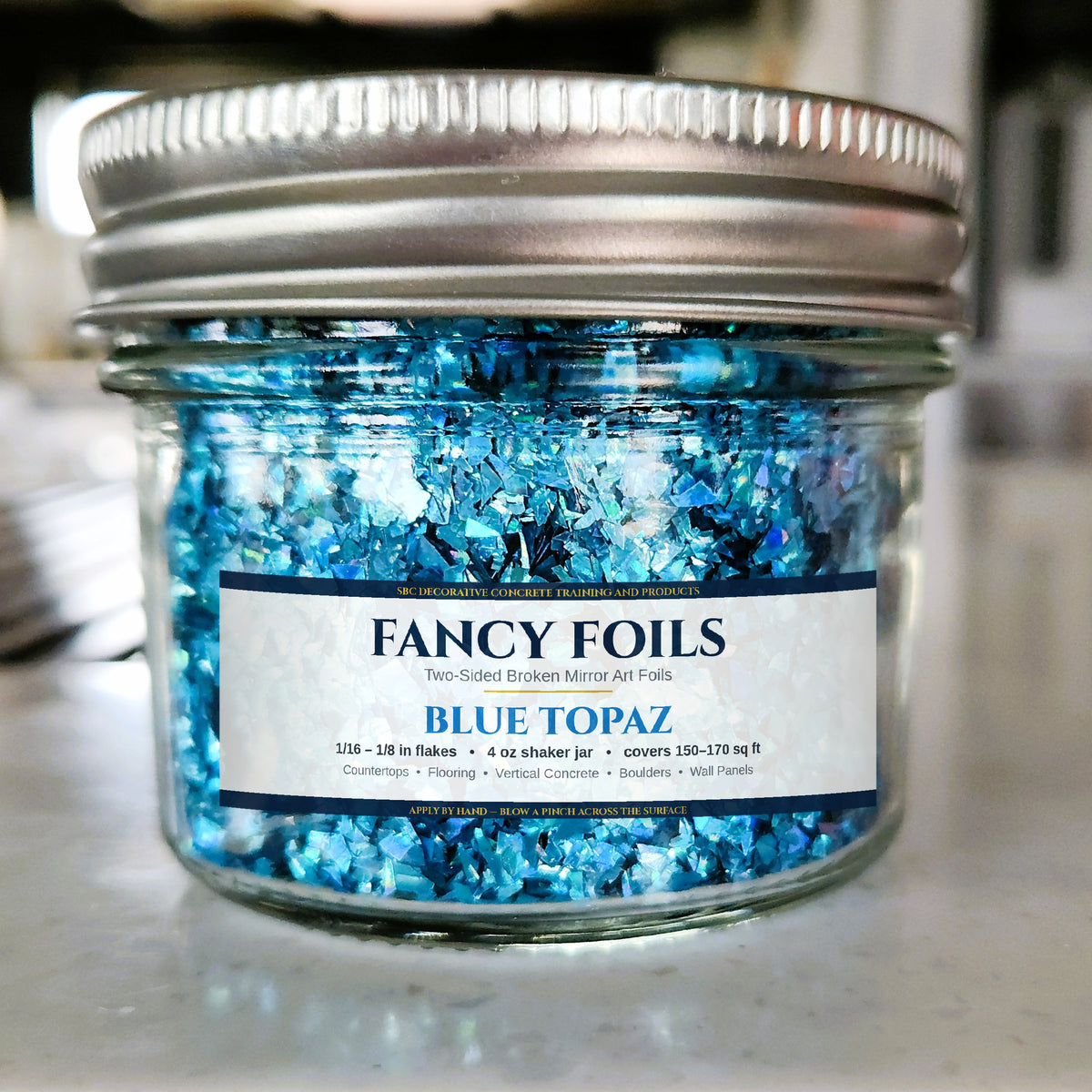 Fancy Foils, Art Glitter Foils for designing countertops, flooring, wall art and more