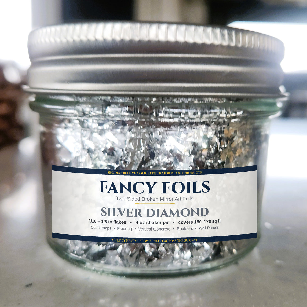 Fancy Foils, Art Glitter Foils for designing countertops, flooring, wall art and more