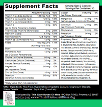 Focus, Brain Focus, Clarity & Memory Vitamin Supplement