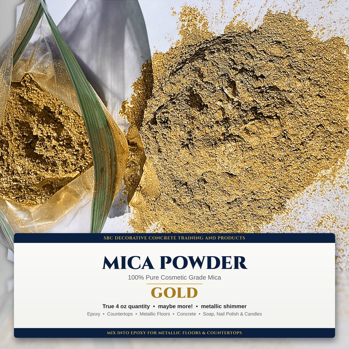 Mica Powder-100% Pure Mica 4oz