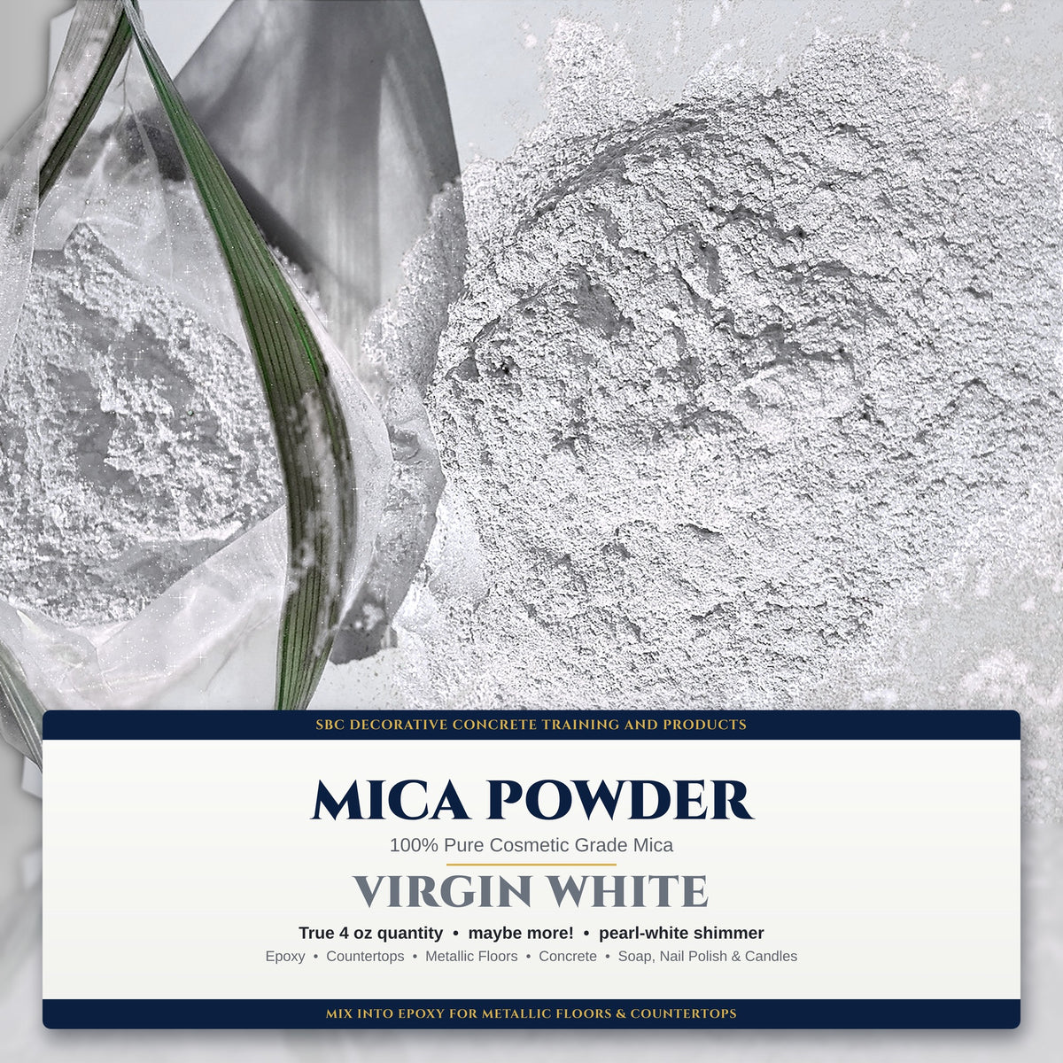 Mica Powder-100% Pure Mica 4oz