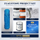 Flagstone Project Kit: Weathered Flagstone roller, 2 acrylic colorants, Virgin White mica, APS-25 sealer and a free 15-minute call with Bryan