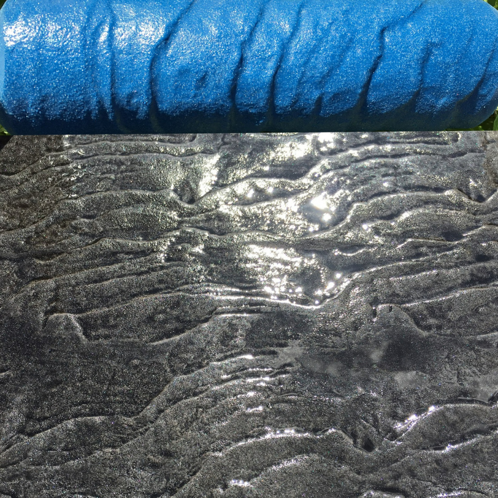 Concrete Texture Rollers - The "Original" Medium Italian Slate Concrete Texture Roller