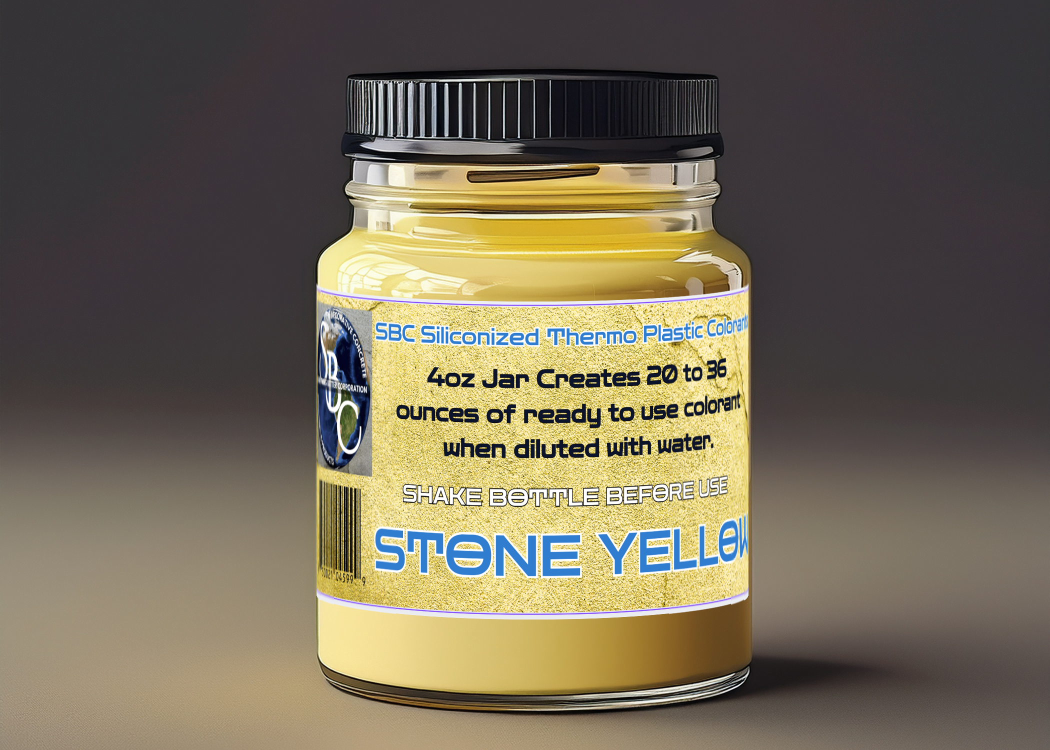 Concrete Acrylic Colorants-4oz Jars - Concrete Stains