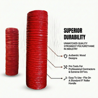 Premium Wood Grain Rollers, Common Plank, Weathered Pine, etc. (Superior Wood Grain Set)