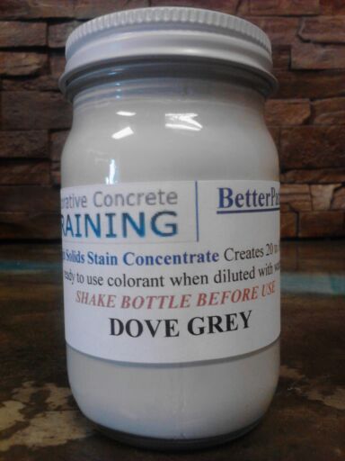 Concrete Acrylic Colorant-Dove Gray-32oz