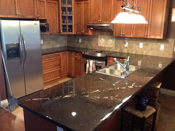 Black Granite Mica Flakes - Large, 1, 1/2" up to 5"