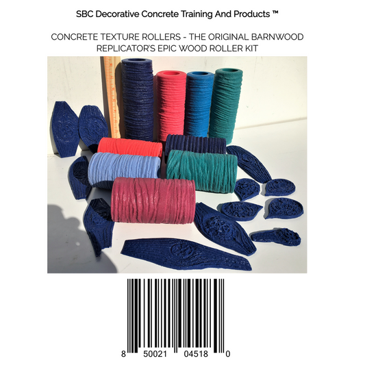 Sbc Epoxy Pigment Kit – SBC Decorative Concrete Training and Products ™