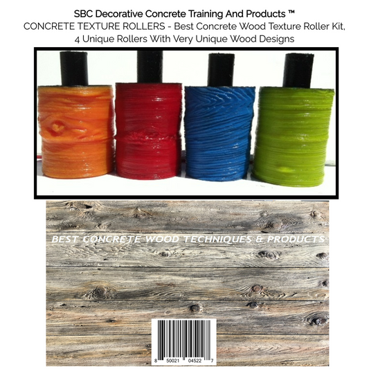 Concrete Stone Texture Roller Kit - Wall Stone & Cobble Stone: Best  Decorative Concrete Training and Products - Something Better  Corporation-betterpaths.com