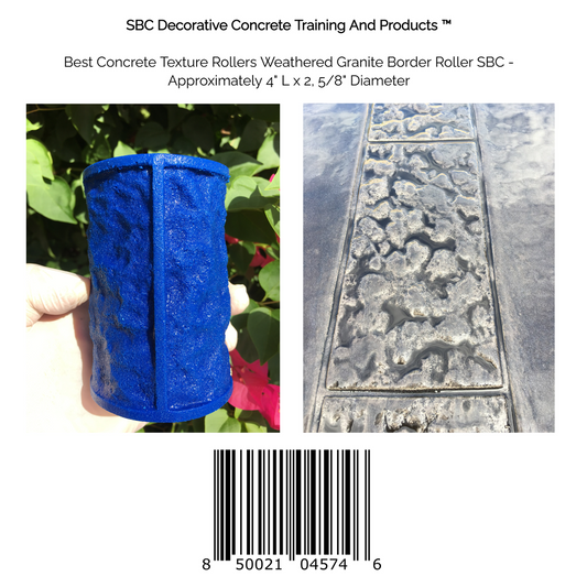 Best Concrete Texture Rollers Weathered Granite Border Roller -SBC